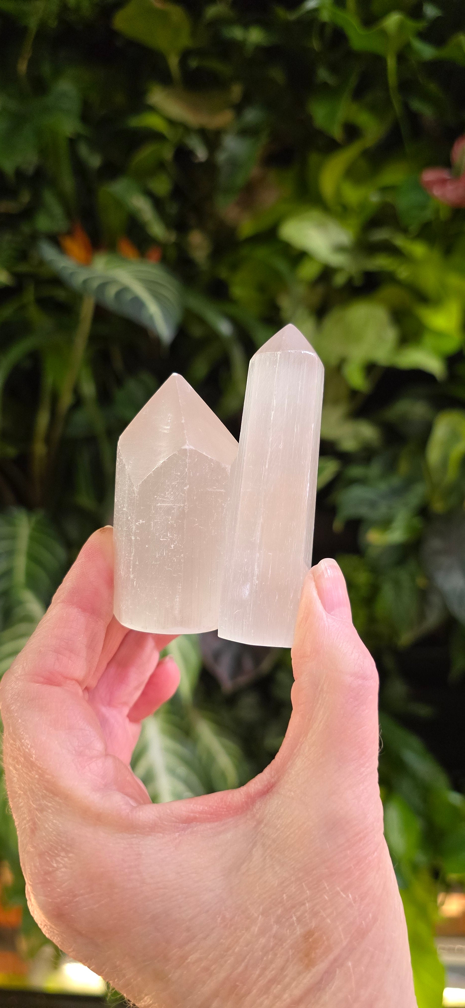 selenite-crystal-tower-fibonacci-plants